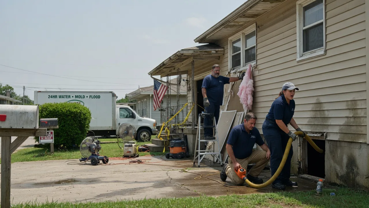 Water Damage Repair in Tracys Landing, MD near me